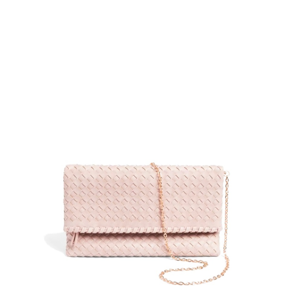 URBAN EXPRESSIONS Kay Woven Foldover Clutch